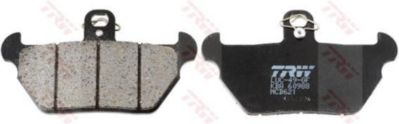 TRW Jarrupalat Allround eteen BMW R80 800 R 1993-1994 ym. (MCB621)