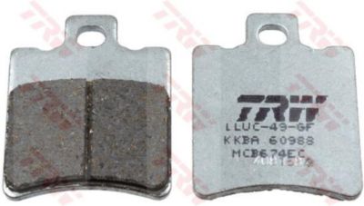 TRW Jarrupalat Eco eteen/taakse Aprilia SR 50 AC 1993-1996 ym. (MCB674EC)