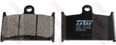 TRW Jarrupalat Allround eteen Suzuki GSF 1200 Bandit, S Bandit 1996-2000 ym. (MCB690)