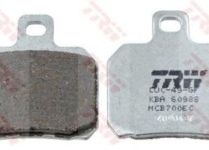 TRW Jarrupalat Eco eteen/taakse Adiva A 250 2006-2022 ym. (MCB700EC)