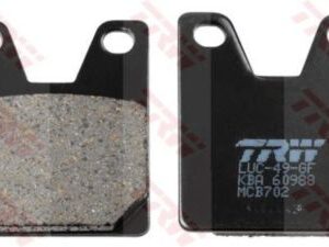 TRW Jarrupalat Allround taakse Yamaha YZF 1000 R1 2000-2001 ym. (MCB702)