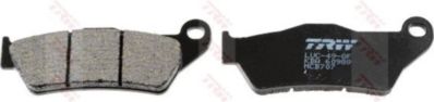 TRW Jarrupalat Allround taakse BMW R 850 C 1997-2001 ym. (MCB707)