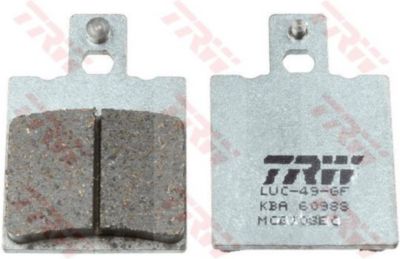TRW Jarrupalat Eco eteen Aprilia 125 Leonardo 1996-1998 ym. (MCB708EC)
