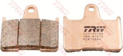 TRW Sinterijarrupalat taakse Suzuki GSX-R 1000 2001-2002 ym. (MCB729SH)