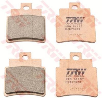 TRW Sinterijarrupalat Offroad taakse Arctic Cat 250 DVX 2006-2009 ym. (MCB732SI)