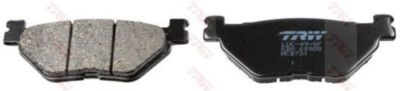 TRW Jarrupalat Allround taakse Hyosung GV 650 Aquila 2004-2006 ym. (MCB731)