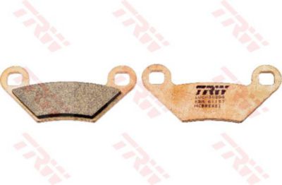 TRW Sinterijarrupalat Offroad eteen/taakse Polaris 500 Sportsman EFI Quad HO 2008-ym. (MCB855SI)