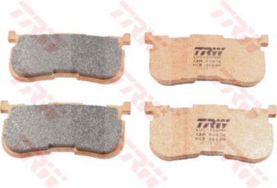 TRW Sinterijarrupalat taakse Harley-Davidson FLRT 1690 Freewheeler 2015-ym. (MCB866SH)
