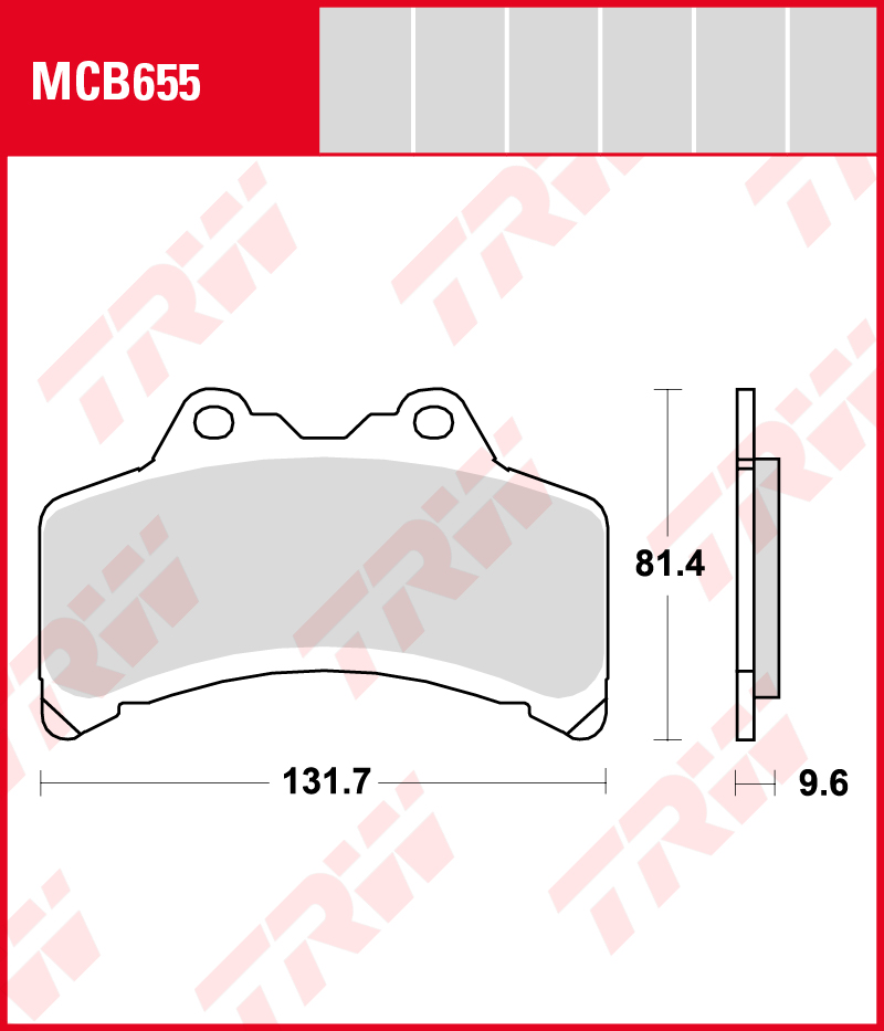 TRW Jarrupalat Allround eteen Yamaha GTS 1000 1993-1995 ym. (MCB655)