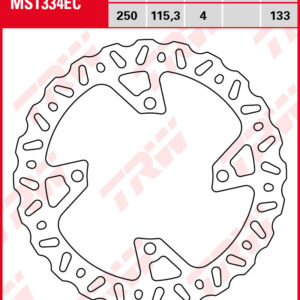 TRW Jarrulevy taakse Bimota BX 450 2023-ym. (MST334EC)