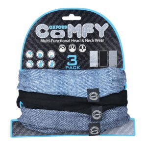 Oxford Comfy putkihuivi, Herringbone, 3-Pack