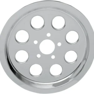 DRAG SPECIALTIES Chrome Outer Rear Pulley Insert 70T 1984-99 (Oem# 91733-85)