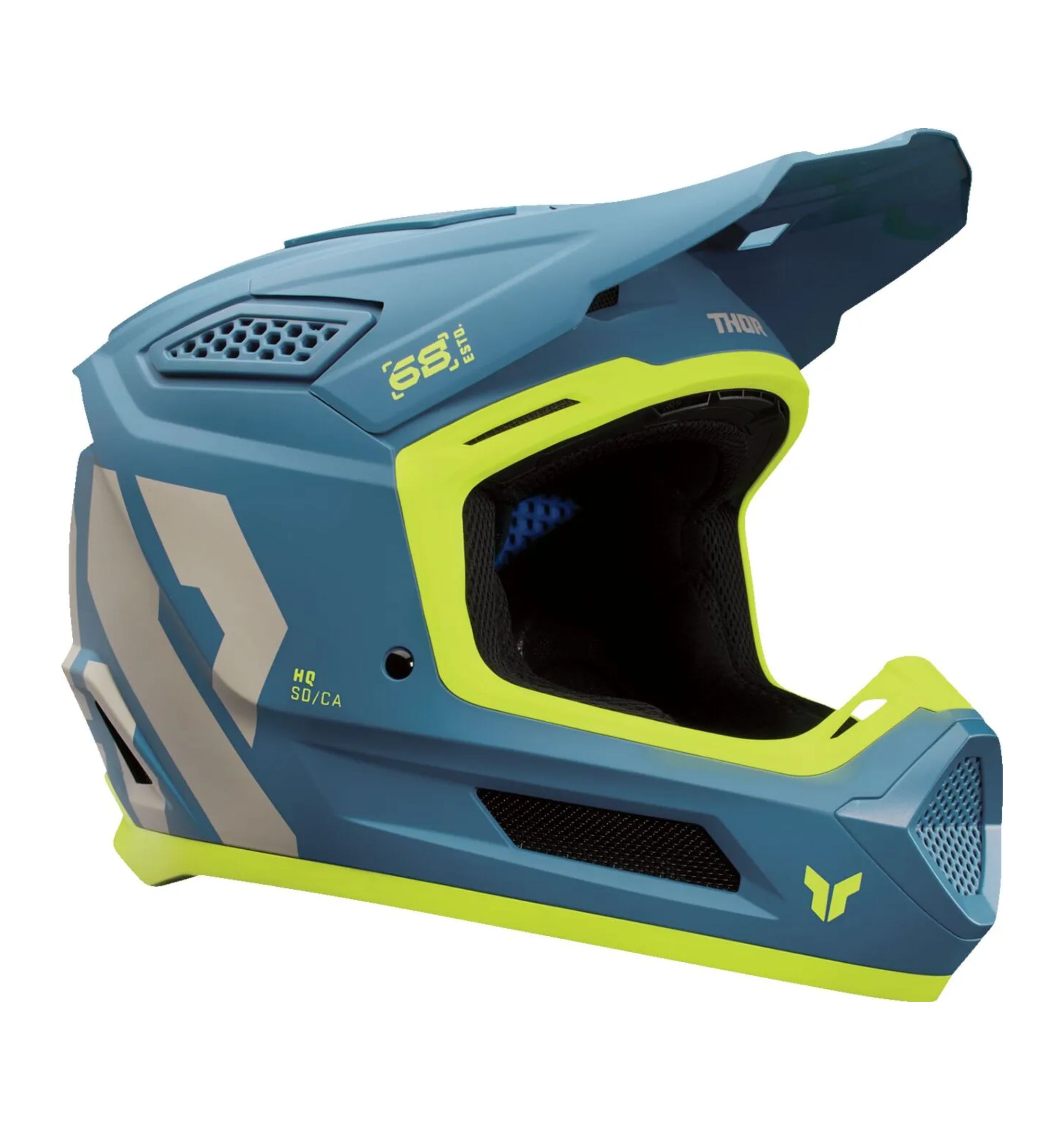 THOR Youth Fleet lasten crossikypärä, forge blue
