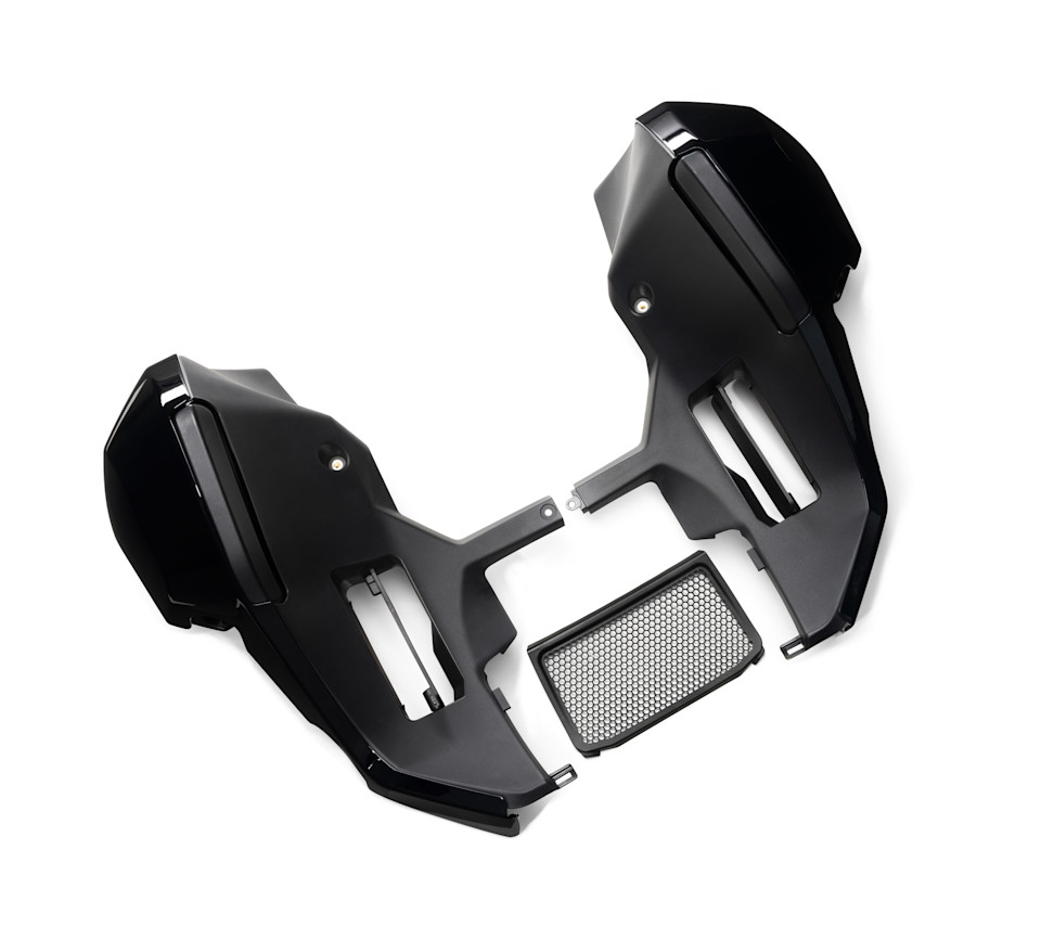HD Fairing Lowers - Vivid Black Touring 23-later 57100504DH