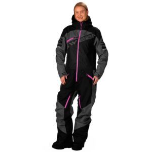 Sweep Razor Insulated naisten kelkkahaalari, musta/harmaa/pinkki