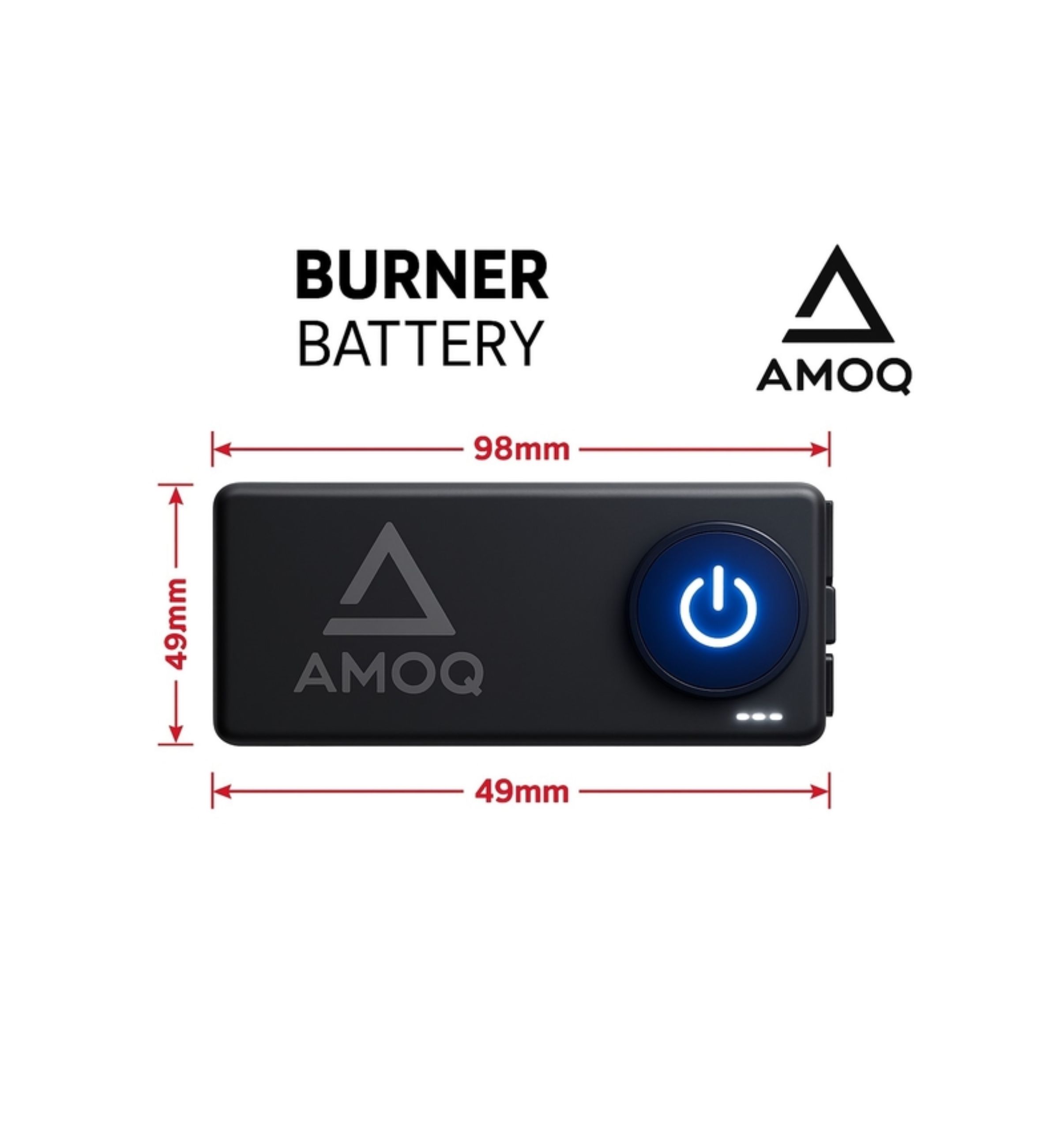 AMOQ Burner vara-akku, 7000mAh - Image 2