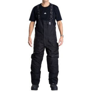 Jethwear M's Treeline Bib kuorihousut, musta