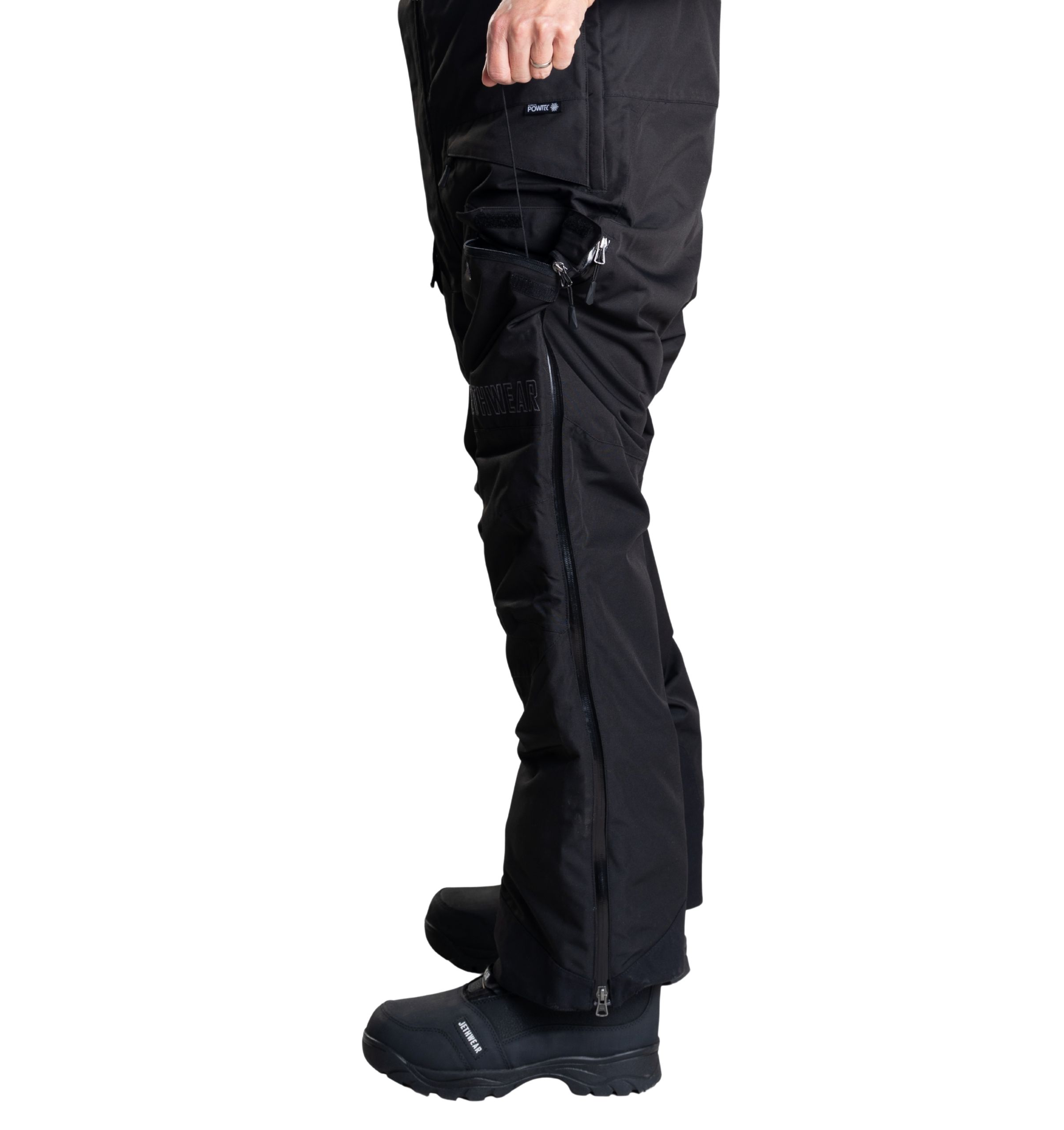 Jethwear M's Treeline Bib kuorihousut, musta - Image 6
