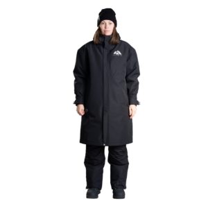 Jethwear Pit Coat varikkotakki, Black/Rainbow Metallic