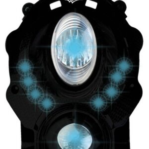 T4Tune ETULYHTY musta/LED, Peugeot Ludix 50 2T 2003-13