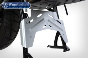 Centre stand protection plate - silver F800GS
